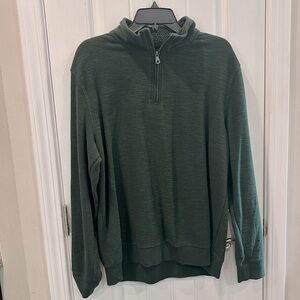 Goodfellow & Co 1/4 zip pullover sweater with sherpa-lined collar